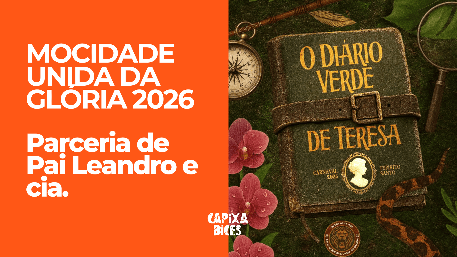 Mocidade Unida da Glória 2026: Samba da parceria de Pai Leandro e cia.