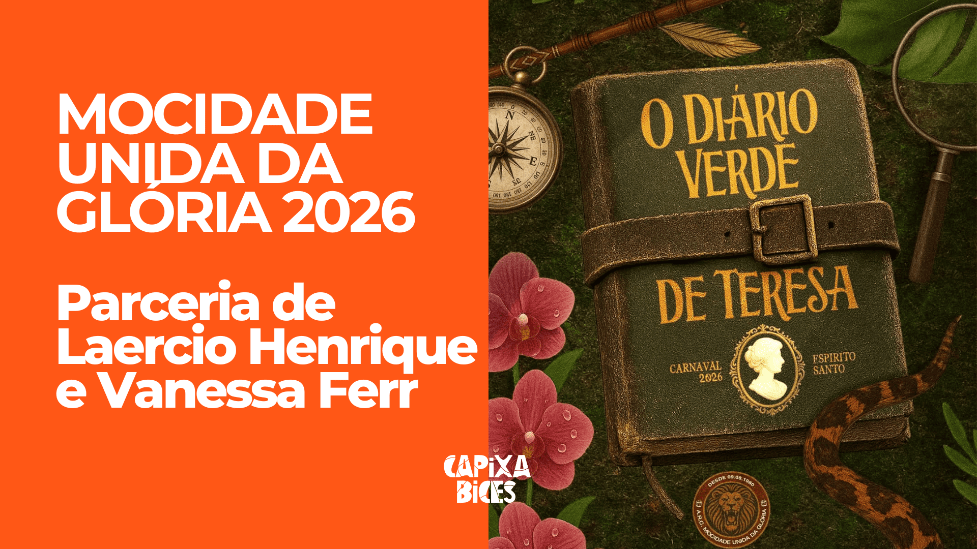 Mocidade Unida da Glória 2026: Samba da parceria de Laercio Henrique e cia.