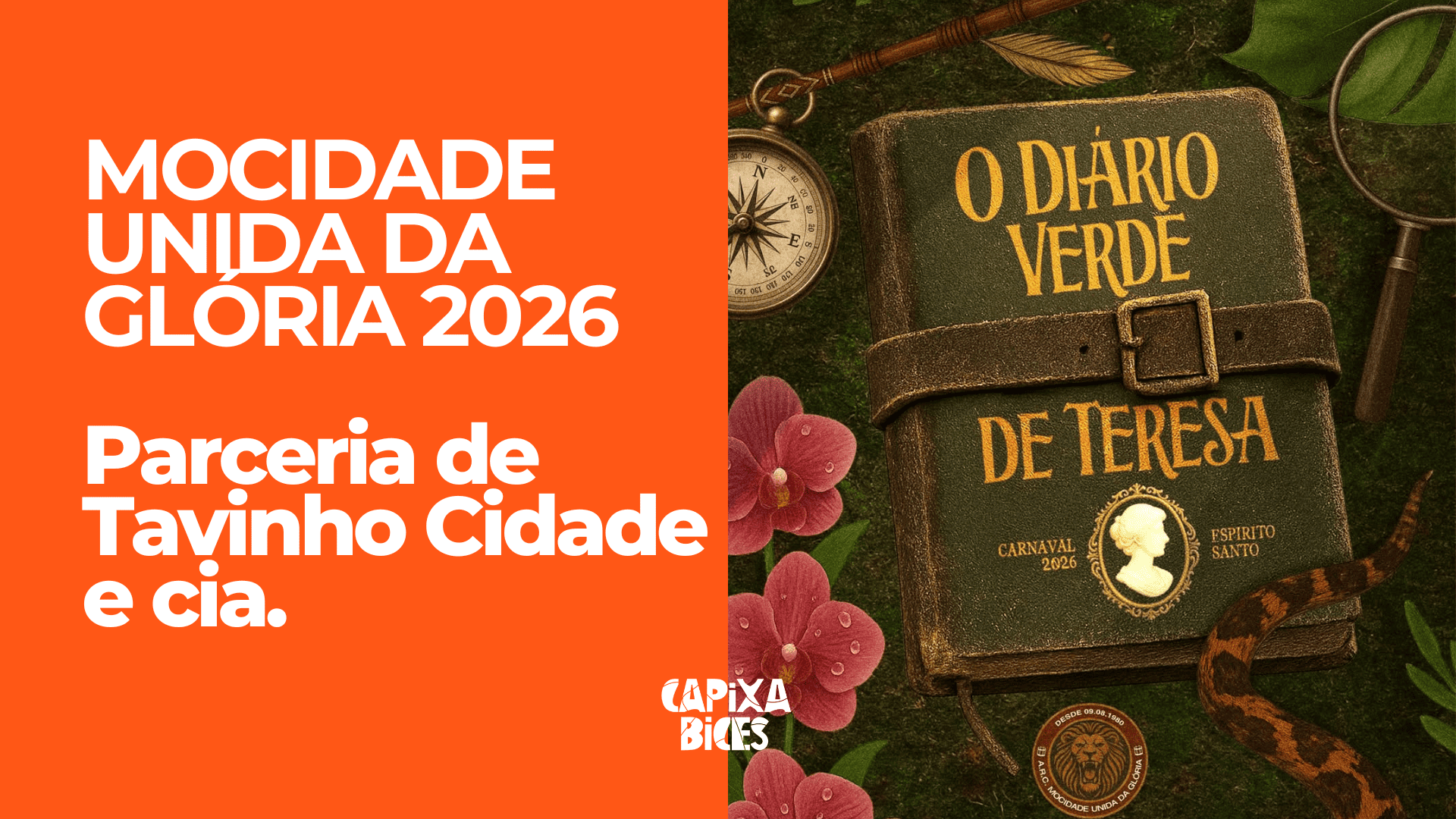 Mocidade Unida da Glória 2026: Samba da parceria de Tavinho Cidade e cia.
