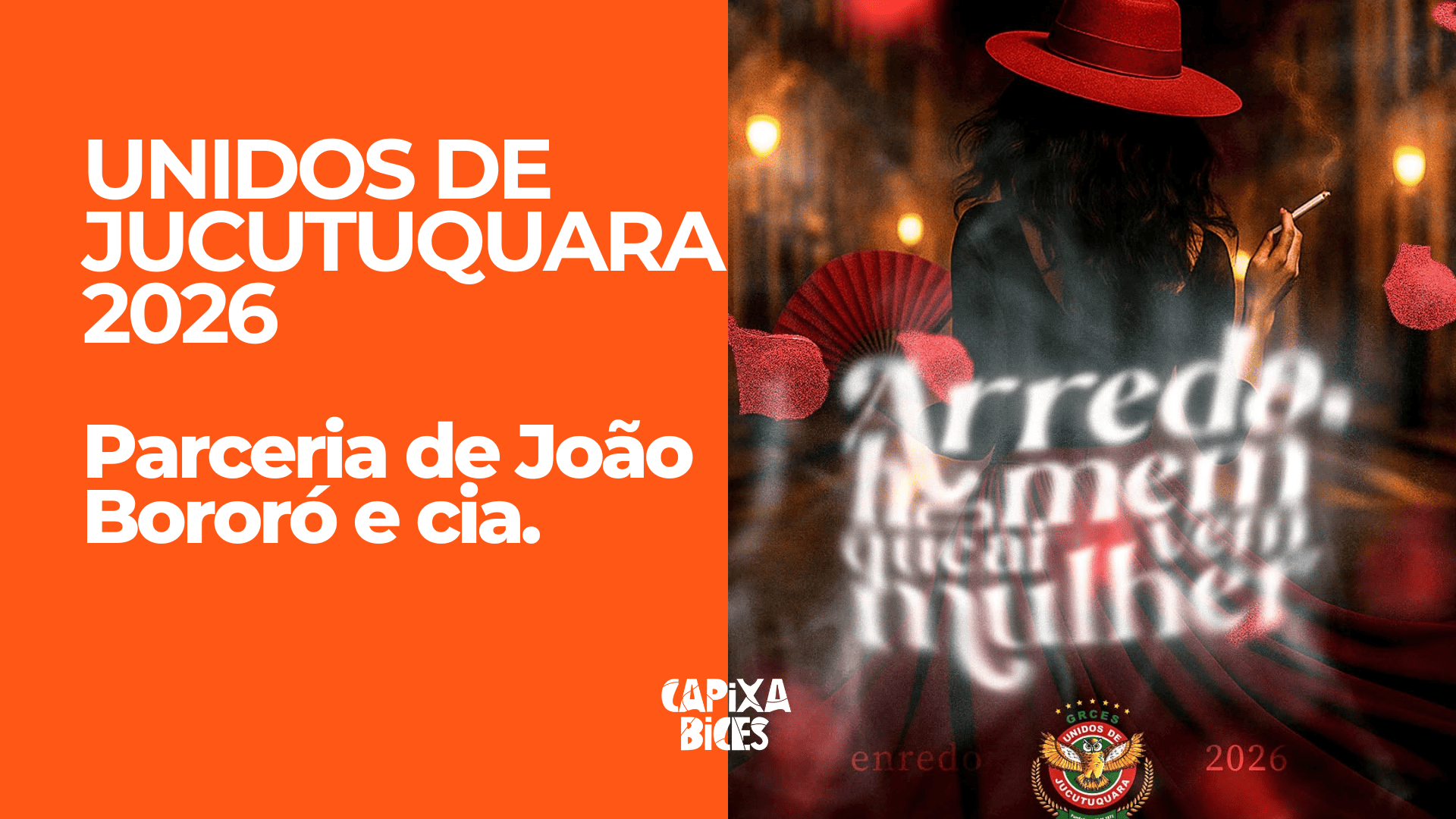 Jucutuquara 2026: Samba da parceria de João Bororó e cia.