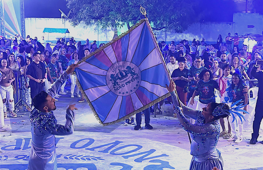 Novo Império lança samba-enredo e apresenta elenco rumo a 2026