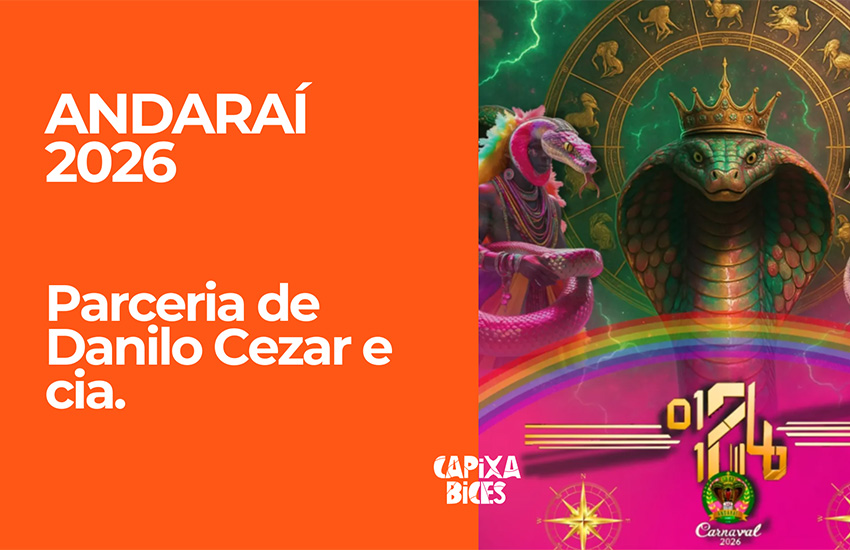 Andaraí 2026: Samba da parceria de Danilo Cezar e cia.