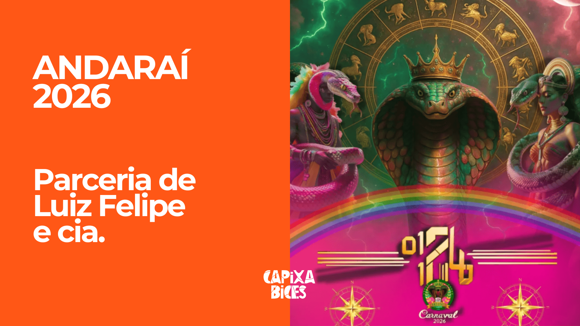 Andaraí 2026: Samba da parceria de Luiz Felipe e cia.