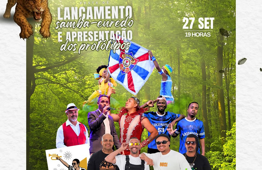Pega lança samba-enredo e apresenta protótipos neste sábado