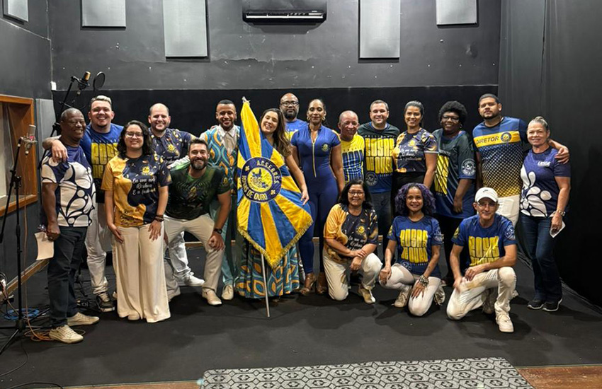 No retorno ao Especial, Rosas de Ouro grava samba-enredo para álbum oficial da Liesge 2026