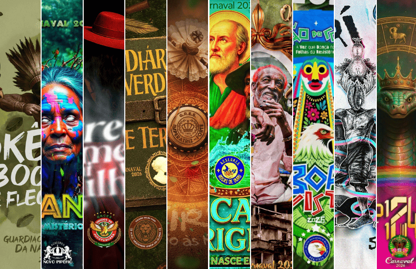 10 temas definidos! Conheça os enredos do Grupo Especial para o Carnaval de Vitória 2026