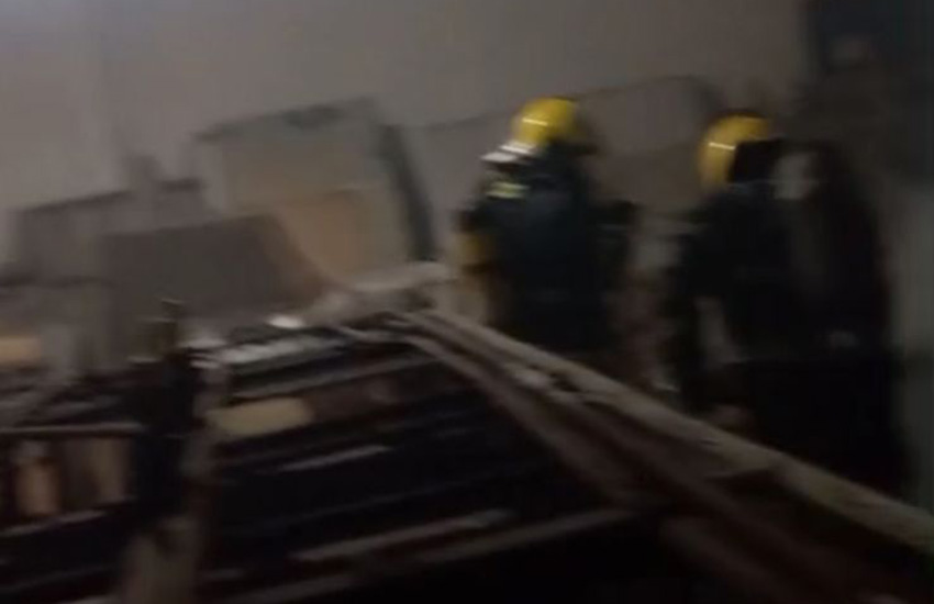 Incêndio atingiu barracão de alegorias da Unidos da Piedade, Localizado em Vila Velha