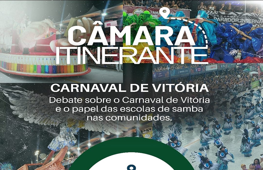 Anderson Goggi propõe Câmara Itinerante no Sambão do Povo para debater o Carnaval de Vitória