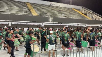 UNIÃO JOVEM DE ITACIBÁ 2026: Bateria no ensaio técnico (30/01/2026)
