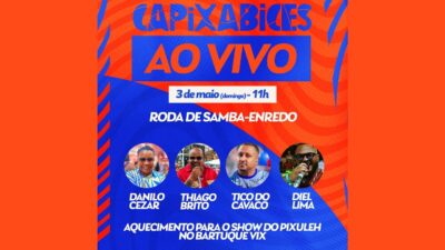 CAPIXABICES #67 – RODA DE SAMBA-ENREDO (THIAGO BRITO, DANILO CEZAR, DIEL LIMA E TICO DO CAVACO)