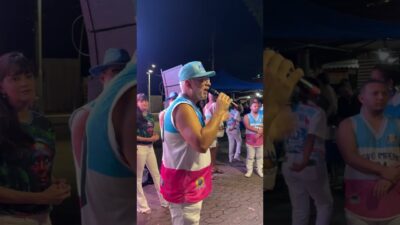 Primeiro discurso de CAHÊ RODRIGUES como carnavalesco da NOVO IMPÉRIO